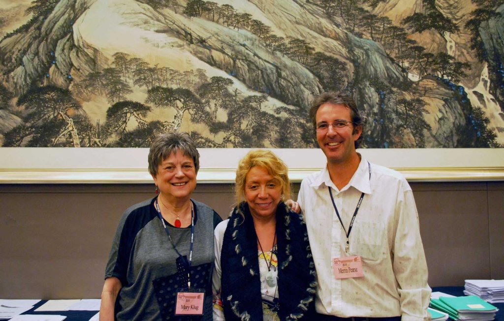 Mary Klug, Dame Doria (DC) Cordova, and Merrin Pearce