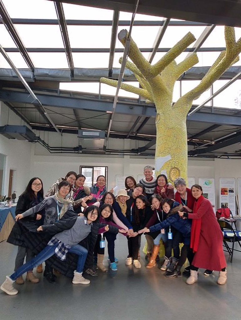 Mary with Hua Dao Ecovillage at reunion