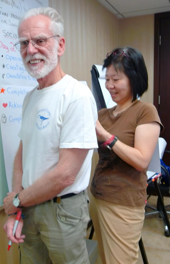 Sully and Wendy during ATD facilitator training